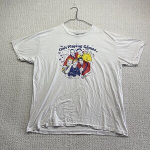 Backstreet Boys Retro Quit Playing Games With My Heart 2XL T-shirt White Read